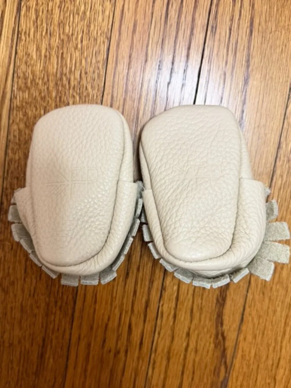 Freshly Picked Birch Moccasin - Baby shoe. Size 1 (3-6 months)